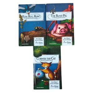 All About Reading Level 1 Readers Set Run Bug Run The Runt Pig Cobweb The Cat